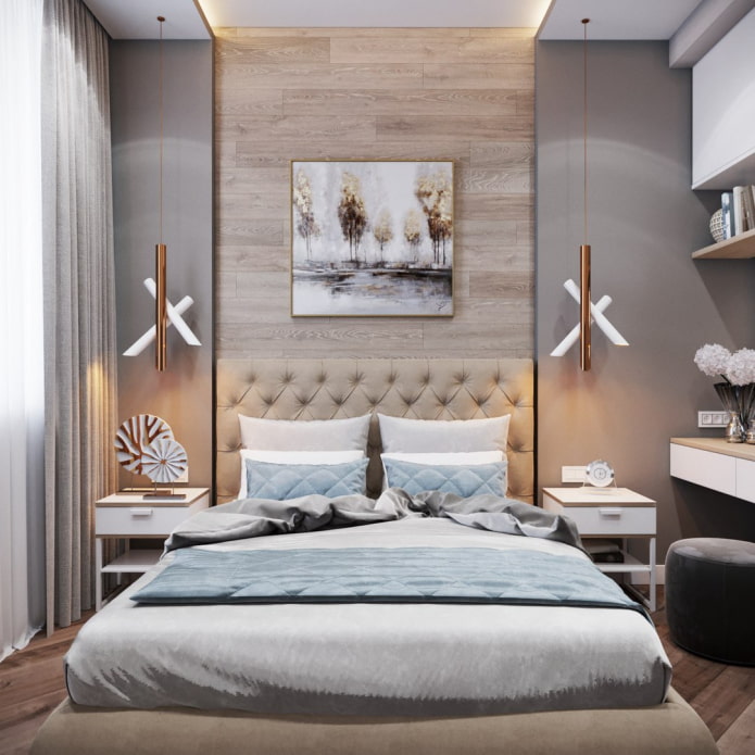 symmetrical bedroom layout