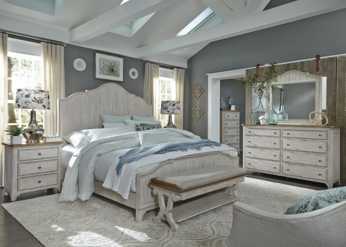 bedroom with two windows