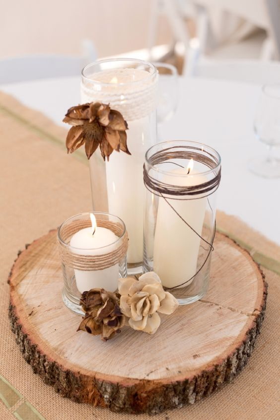 Candle tray