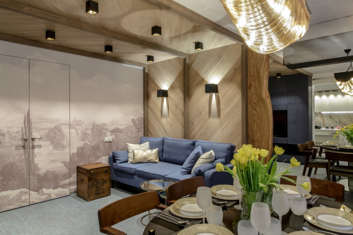 spots in living room design
