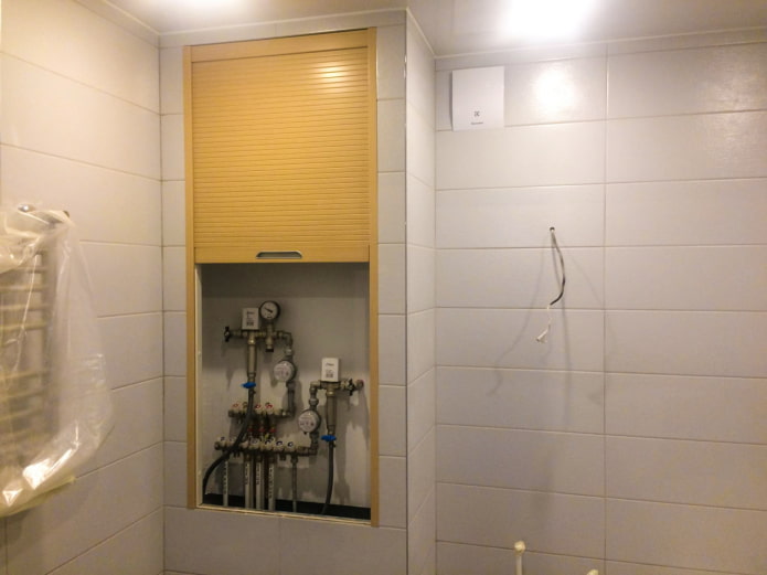 roller shutters for the bathroom