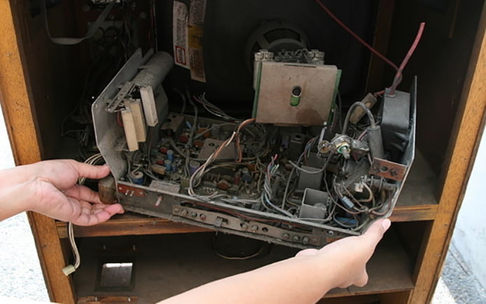 Taking out the insides