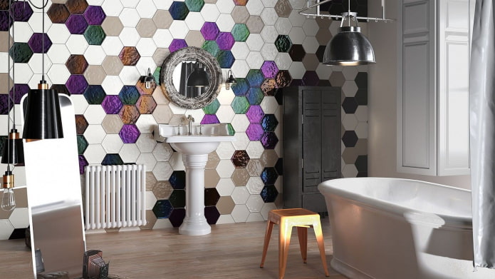 tile hexagons-honeycombs