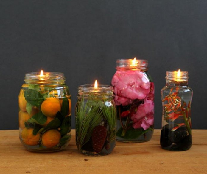 oil lamps