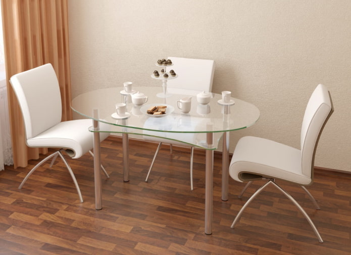 Oval table