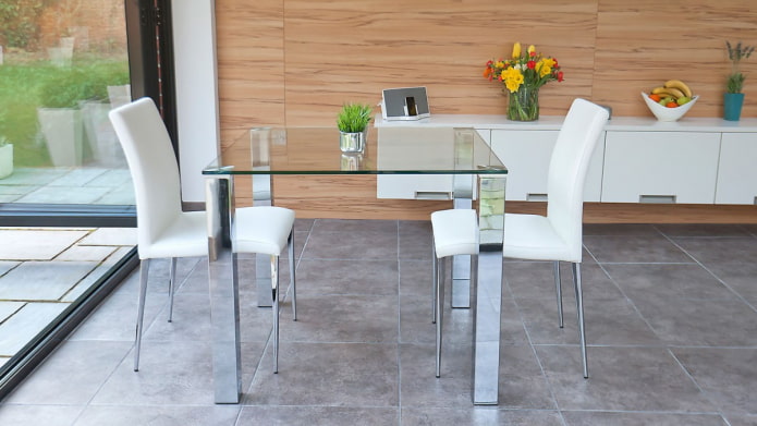 square dining table