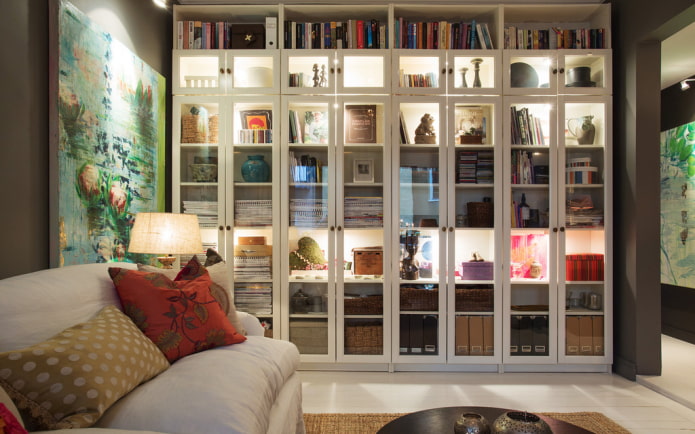 shelf design in the interior