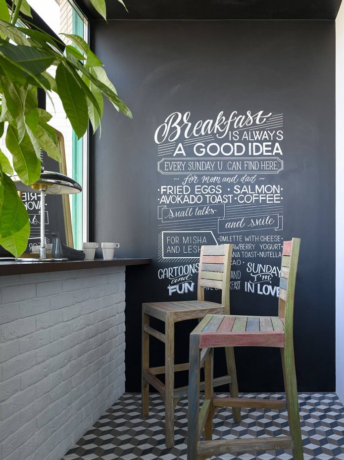Chalkboard paint