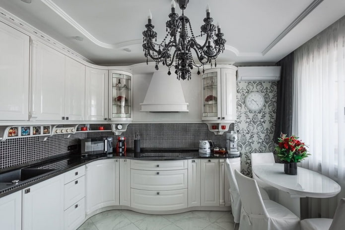 wall decoration in a classic interior