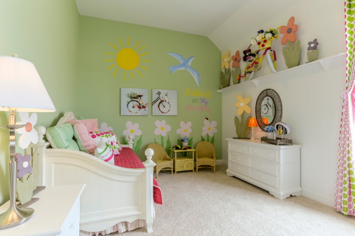pistachio walls