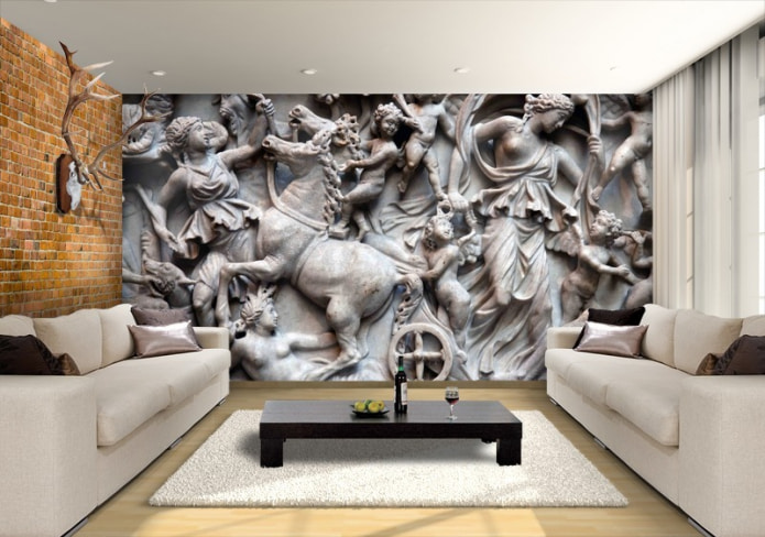 3D photo wallpaper