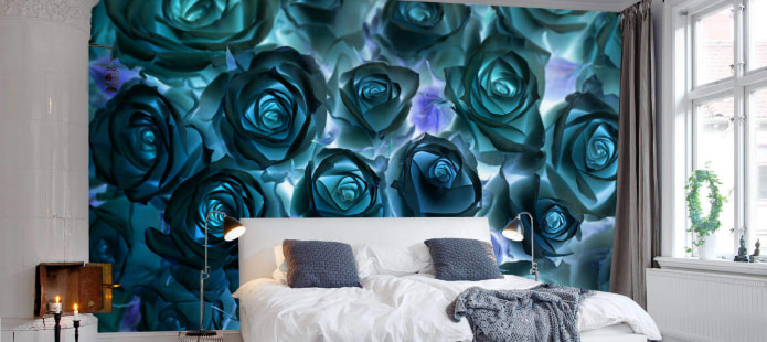 wallpaper creating a glow effect