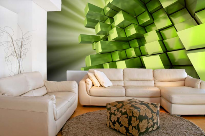space-expanding wallpaper