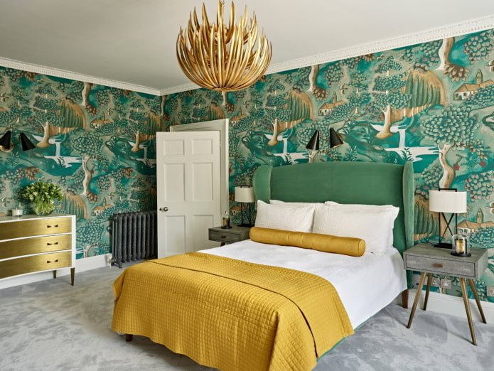 Patterned wallpaper