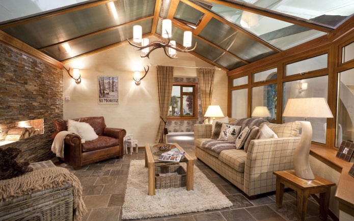 country style living room