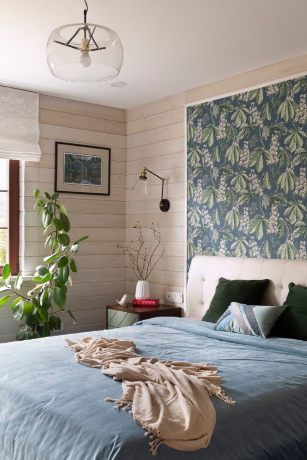 bedroom in country style