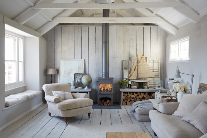 wooden house hygge