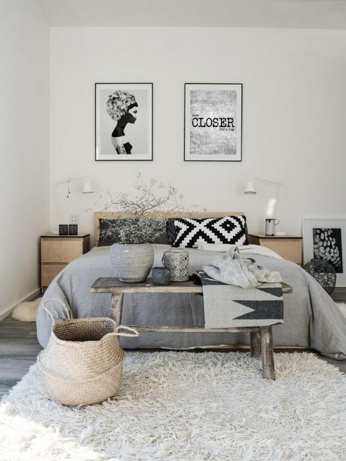 baskets in the interior