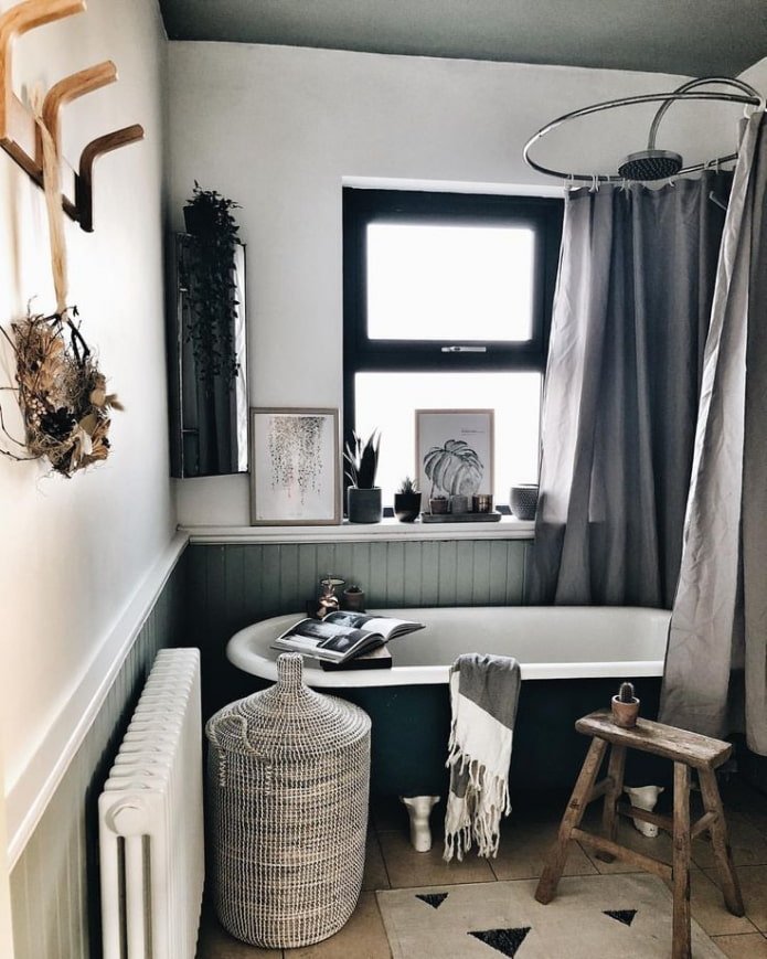 gray hygge bathroom