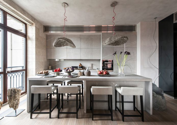 Lighting in contemporary style