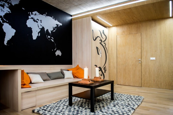 contemporary style room decor