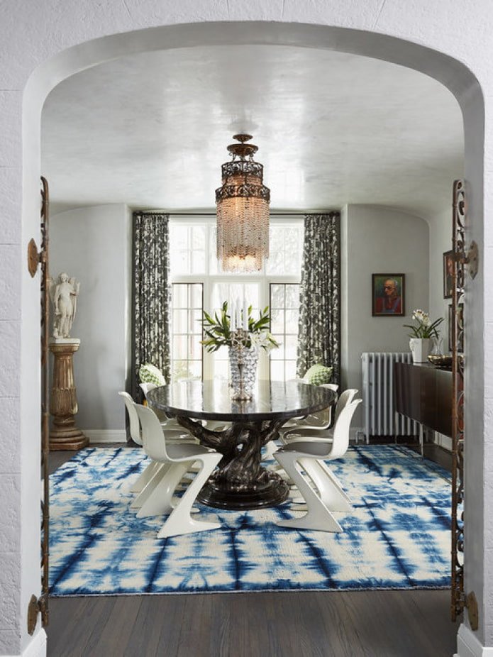 modern apartment in Art Nouveau style