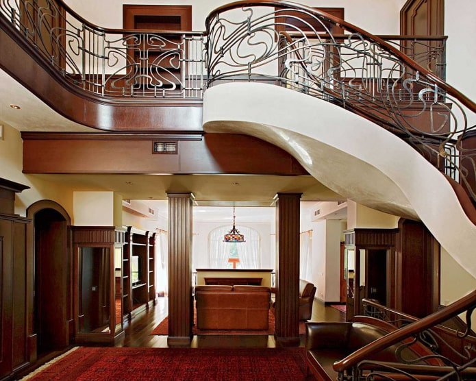 Art Nouveau elements in the house