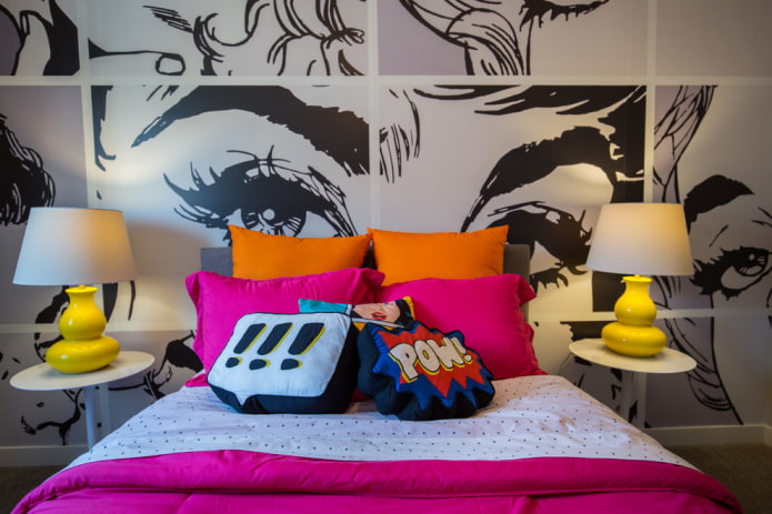 bright bedding