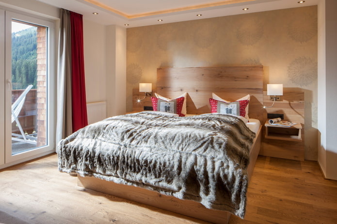 rustic bedroom design