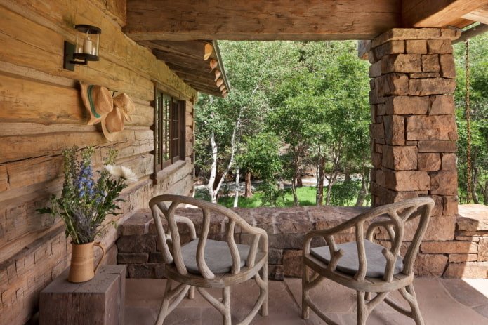 rustic style house design