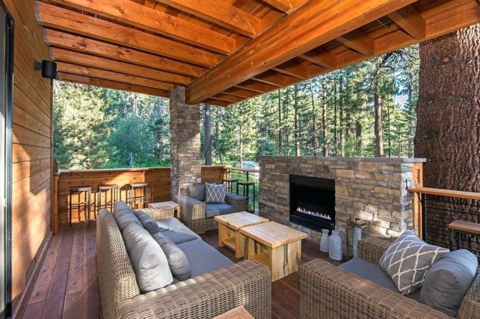 rustic style house design