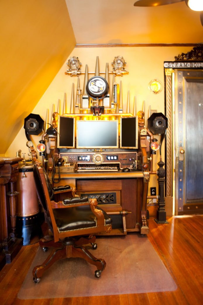 unusual computer desk
