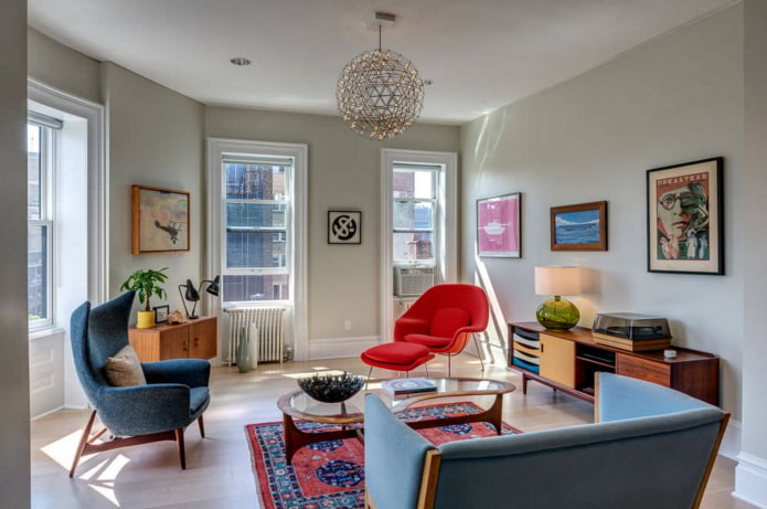 retro interior styling