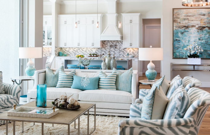 marine style in the interior