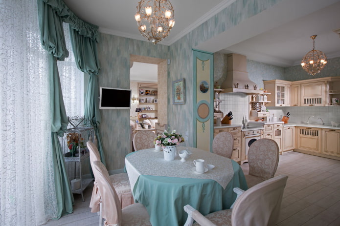 Provence in the kitchen interior