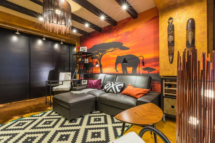 African interior style