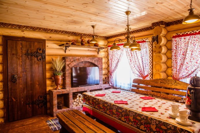 traditional Russian style