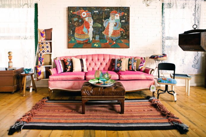 eclecticism in the interior