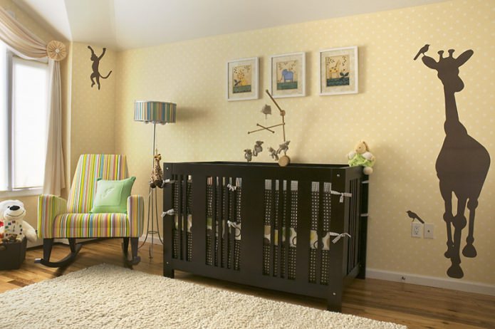 children's room for a newborn