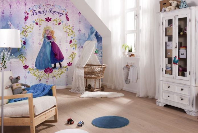 children's room in the style of 