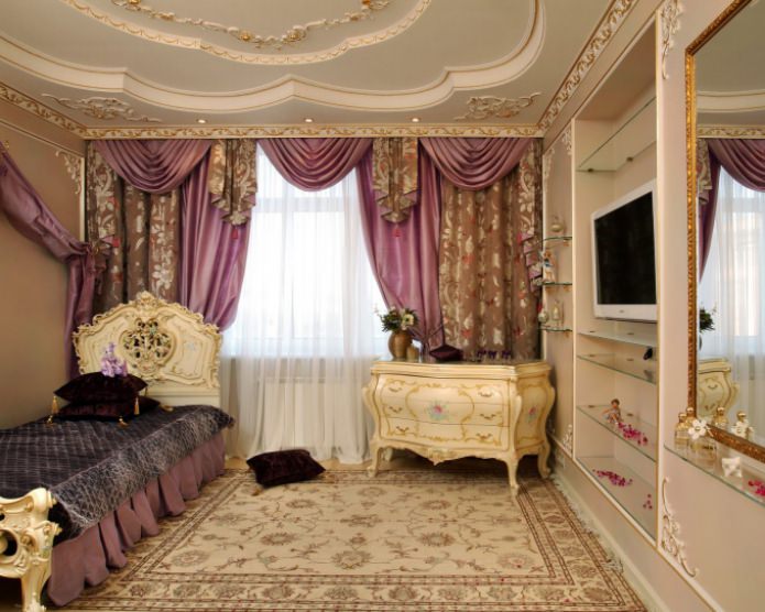 Baroque in children's interior