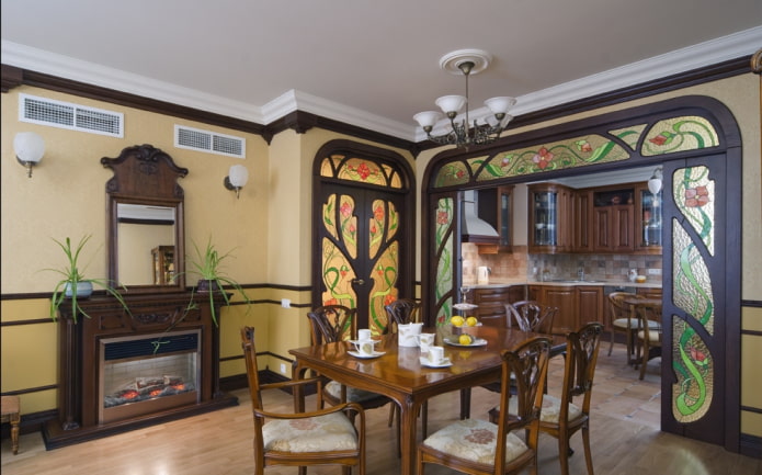 kitchen in modern style