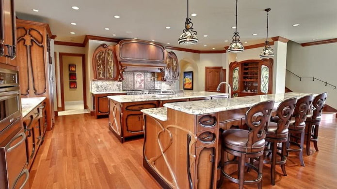 kitchen in modern style