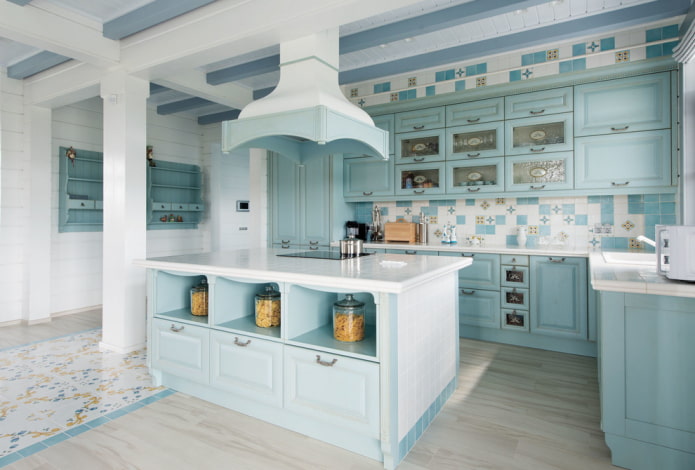Mediterranean style kitchen