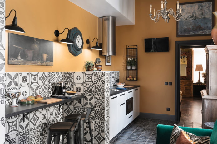 Mediterranean style in the kitchen