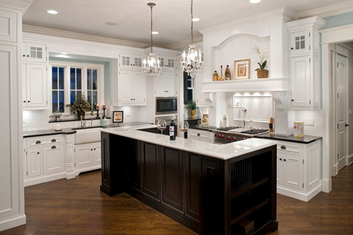kitchen in american style
