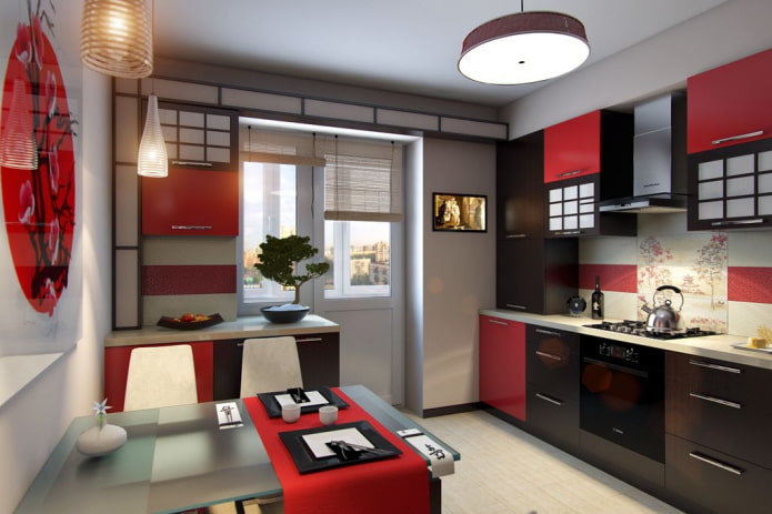 kitchen in Chinese style