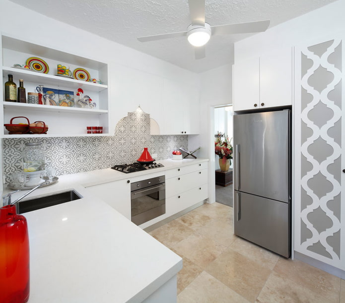Moroccan style kitchen