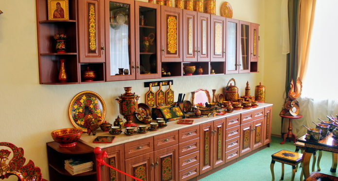 Russian style kitchen