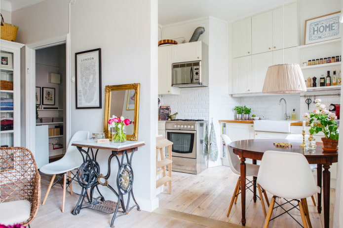 vintage style kitchen